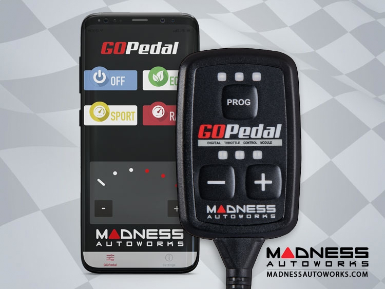 Maserati Ghibli Throttle Response Controller - MADNESS GOPedal - Bluetooth